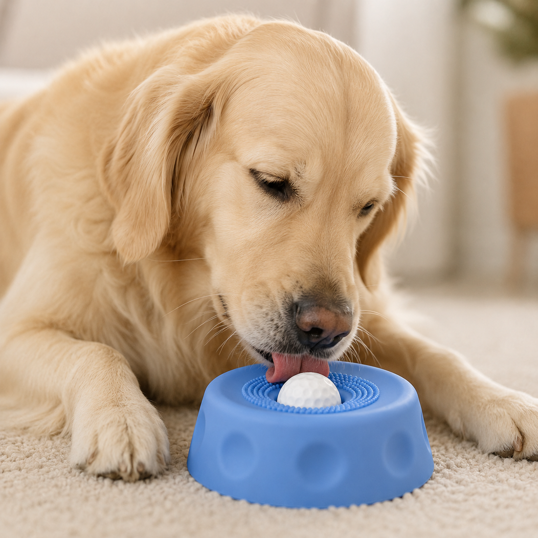 Pourquoi le léchage aide votre chien à se poser