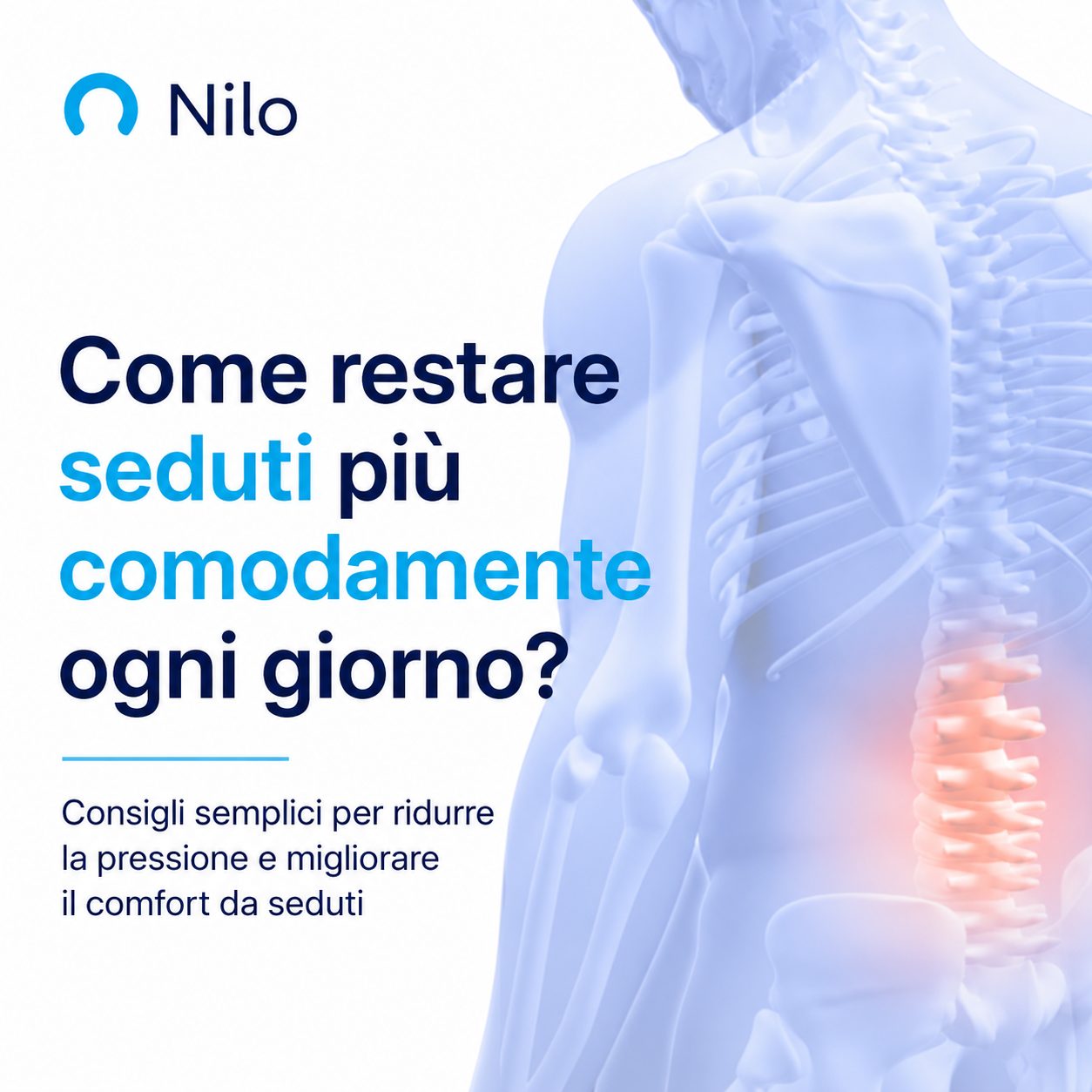 E-book: consigli quotidiani per il comfort lombare