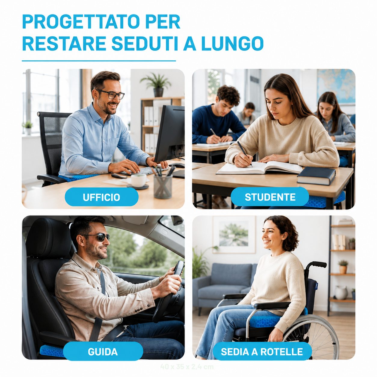 Cuscino in Gel – Nilo™