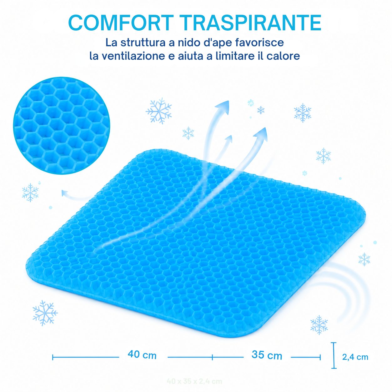 Cuscino in Gel – Nilo™